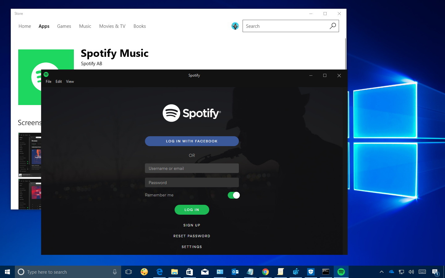Spotify app crashing windows 10 versions